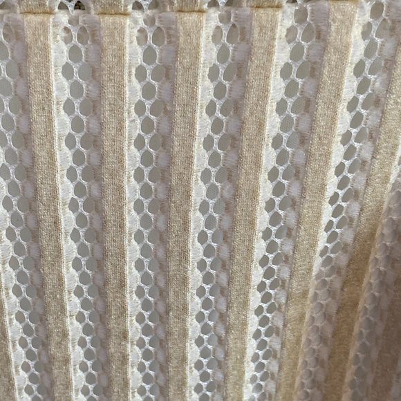 Guess Dress Fit and Flare Size 4 Cream - Picture 3 of 5